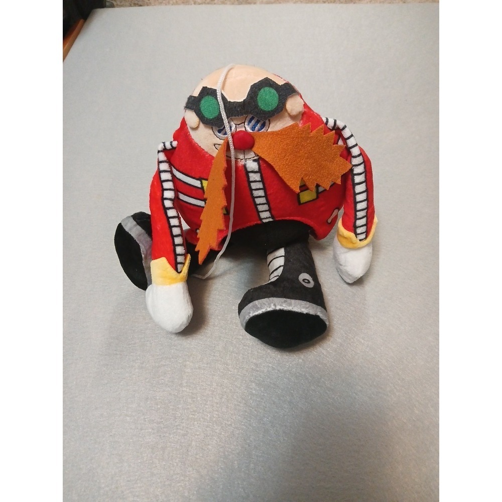 2020 Sonic The Hedgehog Plush‎ Dr Eggman Villain SEGA Jakks Figure Stuffed 8"